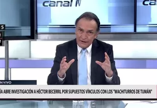 Héctor Becerril: Encuestas están jugando para el presidente Vizcarra