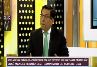Hernández sobre la reconstrucción: "Estamos en mayo y no hemos hecho nada"
