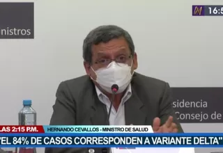 Hernando Cevallos: "El 84 % de los casos de COVID-19 son de variante delta, pero no hay mayor mortalidad"