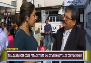 Hospital de Canto Grande: viceministro de Salud indica que se abrirán nuevos consultorios externos