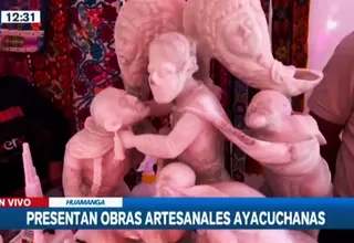 Huamanga: presentan obras artesanales ayacuchanas