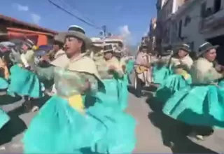 Huamanguinos y Cangallinos celebran los carnavales en Ayacucho