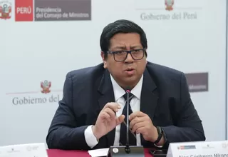 Huancavelica: Ministro Álex Contreras fue insultado por manifestantes