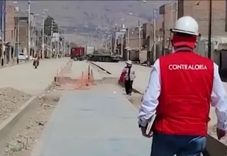 Huancayo: Contraloría interviene obras de Chilca