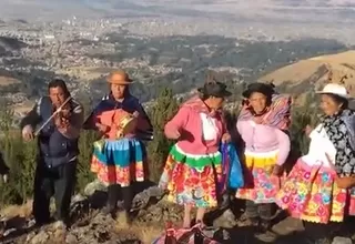 Huancayo: inician fiestas de Santiago con tradicional pago a la tierra