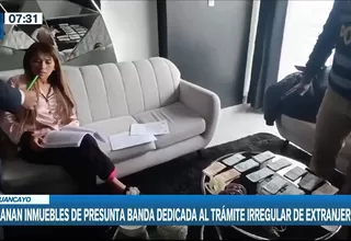 Huancayo: Policía y Fiscalía realiza allanamiento a presunta banda criminal dedicada al trámite irregular de extranjeros