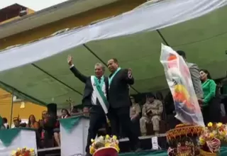 Huánuco: nuevo gobernador y alcalde provincial juraron a sus cargos