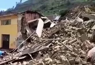 Huaral: Deslizamiento sepultó colegio y varias viviendas de un centro poblado