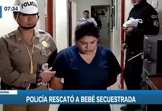Huaral: Policía detiene a mujer que secuestró a bebé y pedía rescate