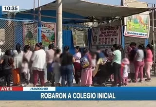 Huarochirí: Delincuentes robaron en colegio inicial por cuarta vez
