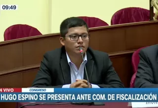 Hugo Espino: Yenifer Paredes me pide un chip por temor a ser chuponeados