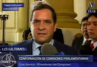 Iberico: Dignidad y Democracia no nos ha pedido la comisión de Fiscalización