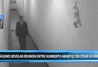 Imágenes revelan reunión entre Humberto Abanto y César Álvarez en penal
