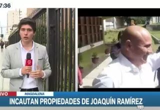 Realizan mega operativo a propiedades de ex congresista y actual alcalde de Cajamarca, Joaquín Ramírez
