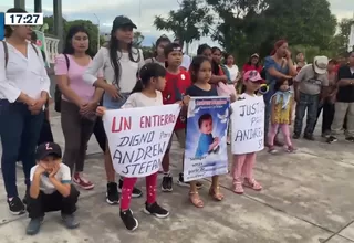 Iquitos: Ciudadanos marchan tras muerte de bebé de 11 meses acuchillado por delincuentes