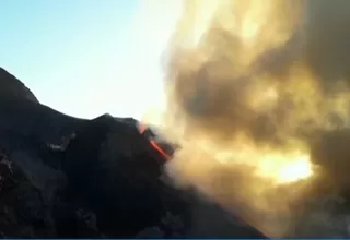 Italia: Alerta naranja tras erupción del volcán Stromboli 