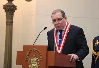 Javier Arévalo pide al Congreso respeto a la independencia del Poder Judicial