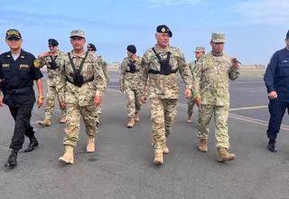 Jefe del Comando Conjunto de las Fuerzas Armadas llegó a Trujillo tras declaratoria de emergencia