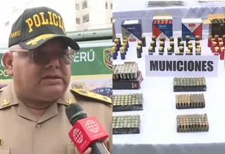 Jefe de la Dircote tras incautación de armamento: Todavía tenemos presencia terrorista en el Perú