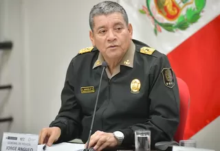 Jefe de la PNP sobre estado de emergencia: "Se han desarticulado seis bandas criminales"