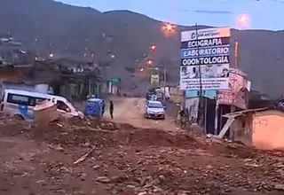 Más de 20 casas destruidas por caída de huaico en Jicamarca