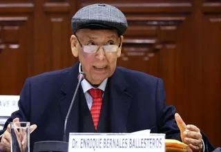 Enrique Bernales presidirá el Tribunal de Honor del Pacto Ético Electoral del JNE