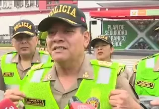 Jorge Angulo anunció que policías que cumplen función administrativa saldrán a patrullar las calles