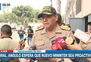 Jorge Angulo: "Nuevo ministro del Interior debe ser proactivo"