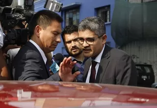 José Domingo Pérez: ministro del Interior garantizó seguridad para fiscal
