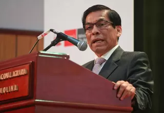 José Hernández se despidió del Ministerio de Agricultura y Riego