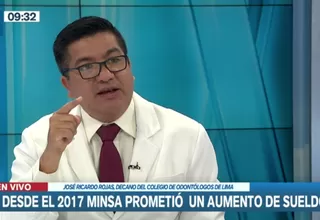 José Ricardo Rojas: El ministro de Salud demuestra su incompetencia y alto nivel de conflicto de interés