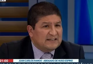 Juan Carlos Ramos: Espino solo fue testigo de la adjudicación de la obra