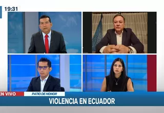 Juan Zapata, exministro del Interior de Ecuador: Hay tranquilidad pero continúa el temor