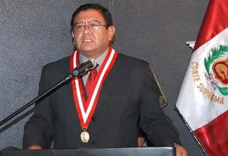 Designan al juez Jorge Luis Salas Arenas como nuevo presidente de la AMAG