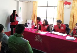 JNE: Jurados Electorales iniciaron proclamación de resultados tras elecciones 2018