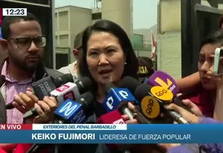 Keiko Fujimori: Hemos solicitado al TC la ejecución de su propio fallo