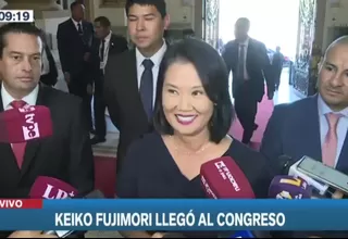 Keiko Fujimori: Es importante adecuar la Constitución a los cambios de nuestro país