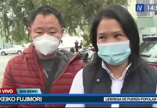Keiko Fujimori: "Médicos quieren descartar caso de fibrosis pulmonar en el caso de mi padre"