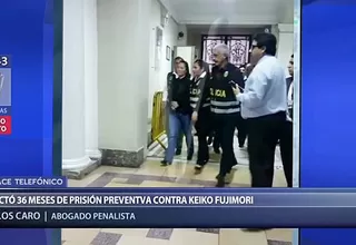Keiko Fujimori: video muestra momento en que ingresa a carceleta del INPE