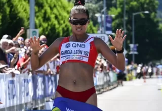 Kimberly García conquistó su segunda medalla de oro en el Mundial de Atletismo
