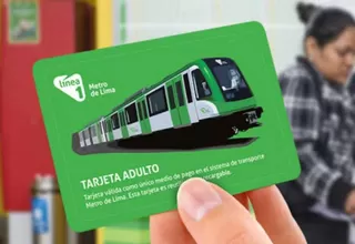 Línea 1 del Metro de Lima: Decomisan tarjeta clonada con un saldo de casi S/ 4 millones