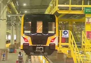 Línea 2 del Metro de Lima: Inician pruebas del primer tren subterráneo del país