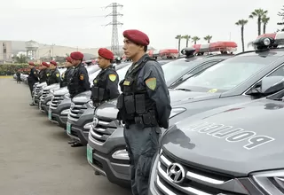Llega primer lote de 200 camionetas para patrullaje policial