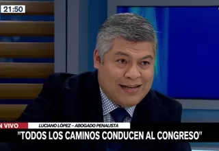 Luciano López: Todos los caminos para solucionar la crisis conducen al Congreso