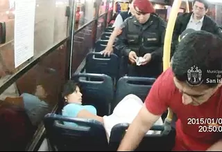 Una madre gestante dio a luz en un bus en San Isidro
