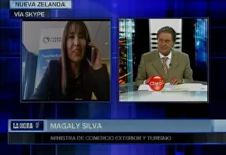 Magali Silva: Perú podrá convertirse en conexión para el Asia Pacífico