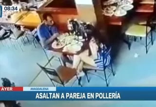 Magdalena: Pareja denunció el robo de sus celulares en pollería