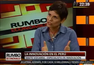 Maite Vizcarra: A Perú le conviene apostar por la innovación