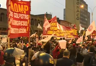 Marcha de simpatizantes del gobierno pide Asamblea Constituyente