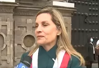 María del Carmen Alva: Si hay corrupción y ministros que no cumplen con el perfil son culpa del presidente 
